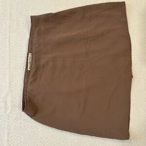 Abercrombie & Fitch Brown Cute Mini Skirt Size Small